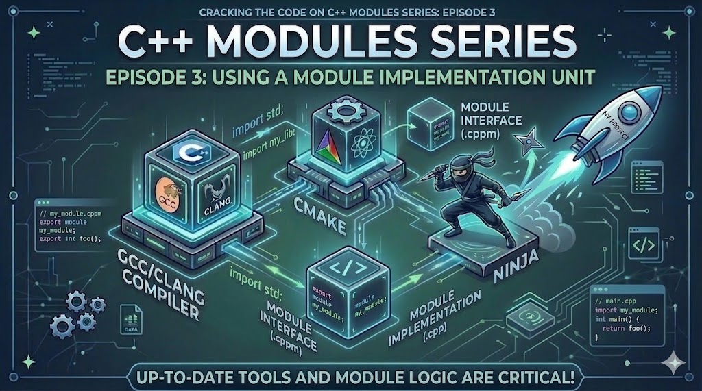 Modules Series: Episode 3: Using a “module implementation unit”
