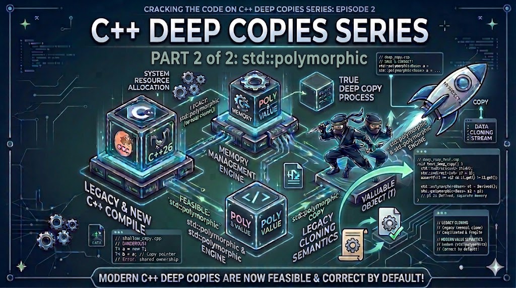 C++26 : Deep Copies: std::polymorhpic